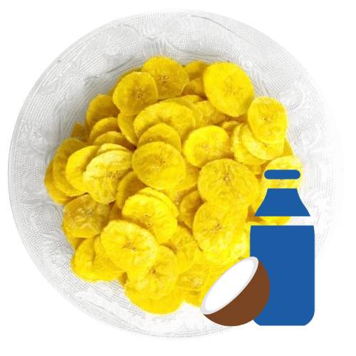 Coconut Oil Fried Banana Chips